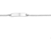 Trendjuwelier huiscollectie Graveerarmband Zilver Gourmet 11 - 13 cm
