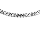 The Jewelry Collection Stalen Collier geslepen gourmet 6 6504458 45 cm