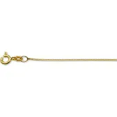 Trendjuwelier huiscollectie 4016338 Collier Geelgoud Gourmet 0,8 mm