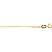 Trendjuwelier huiscollectie 4016342 Collier Geelgoud Venetiaans 0,6 mm