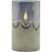Mansion Atmosphere Led sfeerlicht grijs 7,5x12,5cm