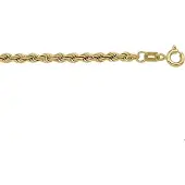 The Jewelry Collection Geelgouden Collier koord 2 4008173 50 cm
