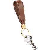 OrbitKey - Loop Keychain - Caramel