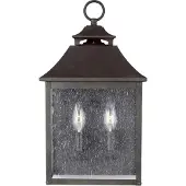 Elstead Lighting LED Buitenlamp Galena | 2X E14 Max 40W | IP44 | Dimbaar | Sable