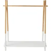 Vertbaudet Klerenstandaard naturel/wit wit / hout