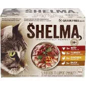 Shelma 2x Vlees in Saus 12x85g