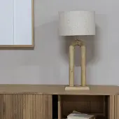 Giga Meubel Tafellamp Micky Naturel 80cm