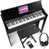 Max RhapsodyDP61 complete keyboard set - inclusief meubel, sustainpedaal, koptelefoon en bankje