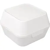 Circ - Bak | PP | reusable | hamburgerbox | 125x125x102mm | wit | 48 stuks