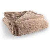 Tiseco Plaid Home Studio Ruby Taupe-150 x 200 cm