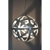 Barrelatelier Hanglamp "Champagne" 67cm / staal / Kroonluchter