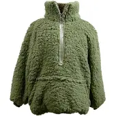 Unique living hoodie willow kids winter green -43x47cm