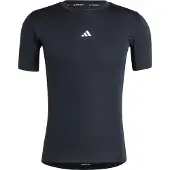 Adidas Functioneel shirt 'Techfit Compression' zwart / wit