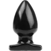 I Love Butt - Bolvormige Buttplug - L - Zwart
