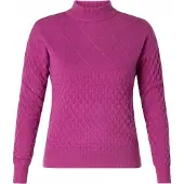 ES&SY gebreide trui fuchsia female | Maat: 42