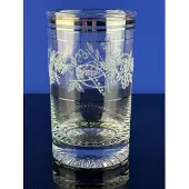 Nee Luxe Kristallen Glas met Gravure – Elegant en Tijdloos Design 3 stuks