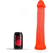 All Red Dildo 31 x 5,5 cm - rood