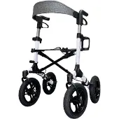 Identités Buiten Rollator met Luchtbanden