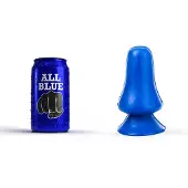 All Blue Buttplug 12 cm - blauw