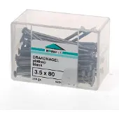 Hoenderdaal Draadnagel platkop 3,5x 80 blank(350)