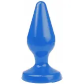 I Love Butt - Klassieke Buttplug - XL - Blauw
