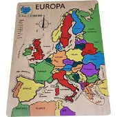 Playwood Puzzel Europa