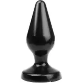 I Love Butt - Klassieke Buttplug - XL - Zwart