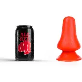 All Red Buttplug 12 x 7 cm - rood