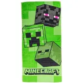 Minecraft Strandlaken - 70x140 cm - Groen