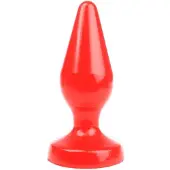 I Love Butt I Butt - Klassieke Buttplug - L - Rood