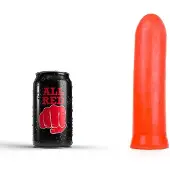 All Red Dildo 19 x 4,5 cm - rood