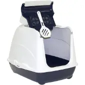 Gebr. De Boon Moderna kattentoilet Flip Cat large 50 cm blueberry moderna