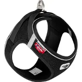 Curli Magneetvest Hondentuig Air-Mesh Zwart XS (XS, Hond, Algemeen), Kraag + Leiband