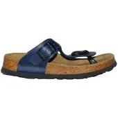 Birkenstock betula-183763-smal Teenslippers | Maat 26 Jongens Blauw