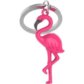 Metalmorphose Sleutelhanger Flamingo