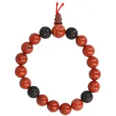 Ruben Robijn Powerbead Mannen Armband Jaspis Rood (Extra Lang)