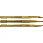 Unicorn Shark Fin Volute Points Gold 42 mm
