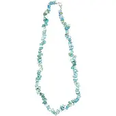 Spiru Splitketting Turkoois Natuur