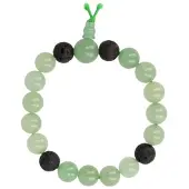 Ruben Robijn Powerbead Mannen Armband Aventurijn Groen (Extra Lang)