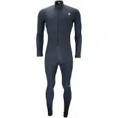 Agu marathon thermo schaatspak dames dark grey/black | Maat XXS