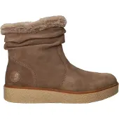 Rieker Boots 'Enkellaarsjes Plat' taupe
