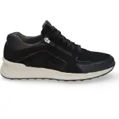 GIJS 2130 wijdte H Veterschoenen | Maat 10.5 Heren Zwart