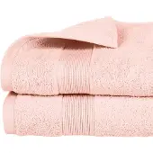 5 Five Livetti Badhanddoek Handdoek Shower Towel - Bath Towel 70x130cm - Roze