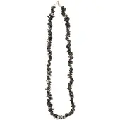Ruben Robijn Splitketting obsidiaan sneeuwvlok 1st -