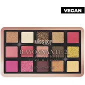 Miss Cop VEGAN Oogschaduw Palet Rayonnante 2