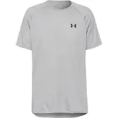 Under Armour Functioneel shirt 'Tech 2.0' lichtgrijs / zwart