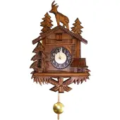 Engstler - 0137 QP - Wandklok met slinger - Quartz
