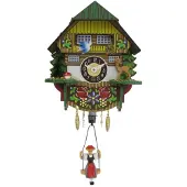 Engstler - 0144 SQ - Wandklok met schommel - Quartz
