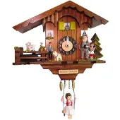 Engstler - 02243 SQT - Wandklok met schommel - Quartz