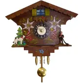 Engstler - 0182 QP - Wandklok met slinger - Quartz